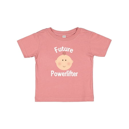 

Inktastic Future Powerlifter Gift Gift Baby Boy or Baby Girl T-Shirt