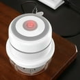 thumbnail image 5 of 300ml Wireless Handheld Garlic Slicer Masher Electric Food Chopper Processor, 5 of 11