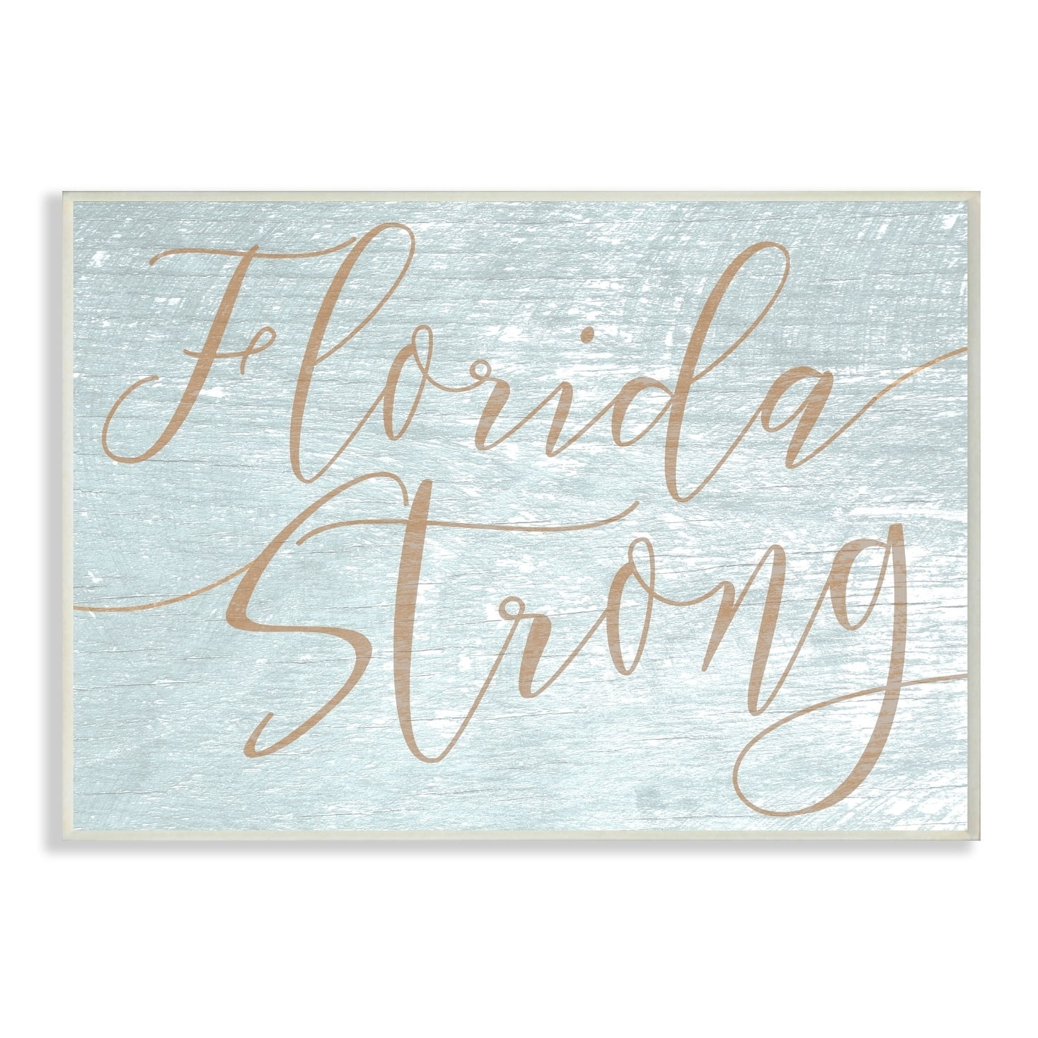 The Stupell Home Decor Collection Florida Strong Canvas Wall Art