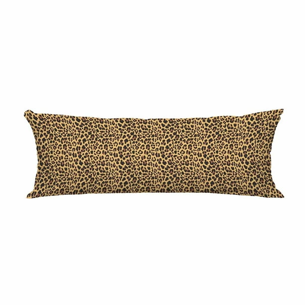 PKQWTM Leopard Pattern Long Body Pillow Case Cover Pillow Cushion Size
