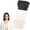 Black White Beige, variant on 3Pcs Lady Tube Tops Strapless Seamless Bandeau Camisole Bra Modesty Panel Cleavage Cover Bandeau Short Crop