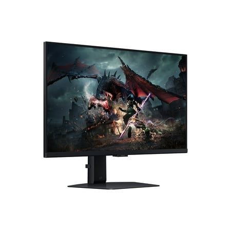 Samsung - Odyssey G50D 27" QHD IPS 180Hz 1ms AMD FreeSync Gaming Monitor with HDR 400 (DisplayPort, HDMI) - Black