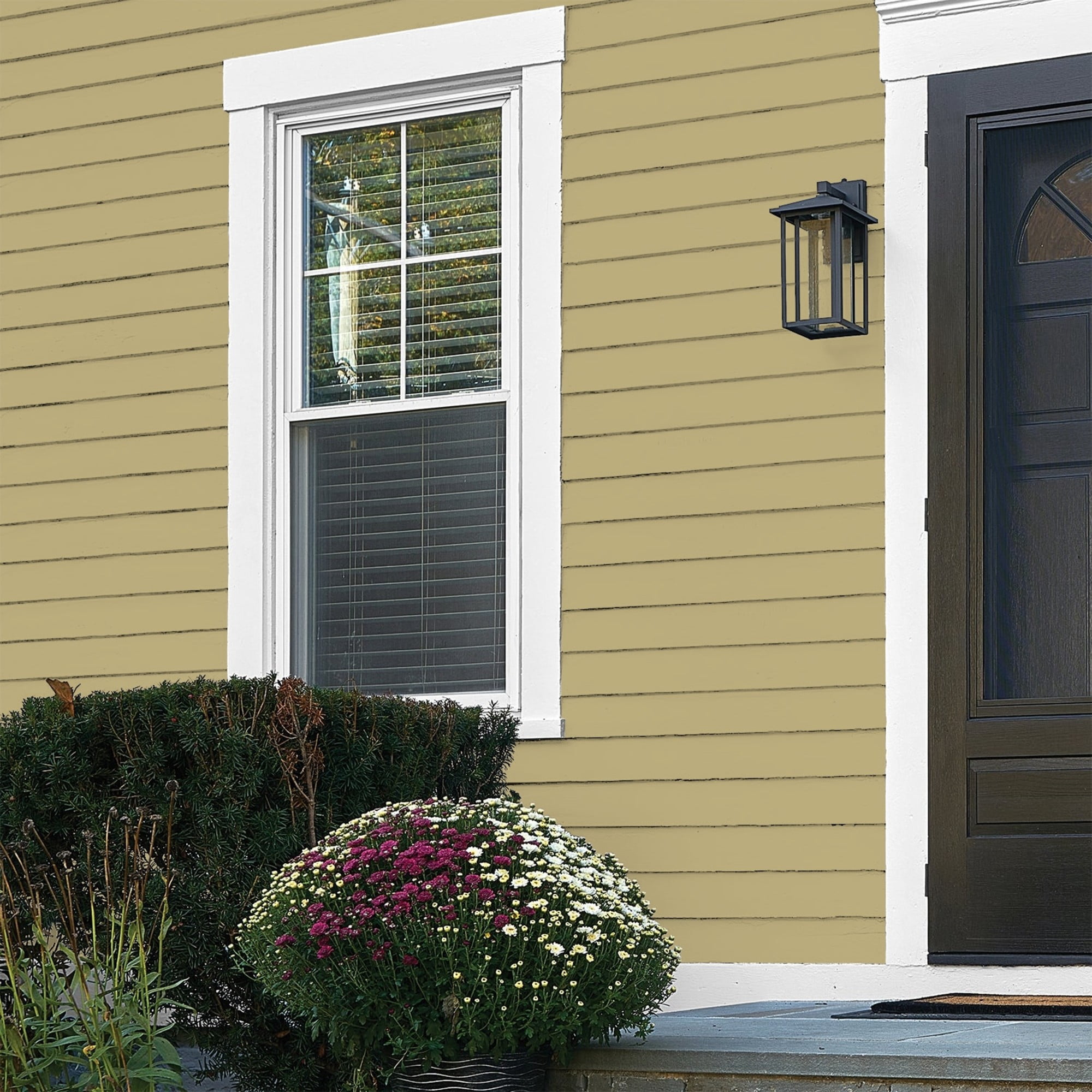 Glidden Fundamentals Nettle / Green, Flat Exterior Paint, 5 Gallon