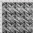 thumbnail image 3 of oneOone Cotton Poplin White Fabric Tiger Animal Skin Sewing Material Print Fabric By The Yard 42 Inch Wide, 3 of 4