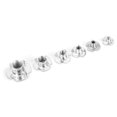 thumbnail image 1 of Qiilu 110pcs 1 Box T Nuts Rivet Nut M10\M8\M6 \M5\M4\M3 Four Claws Galvanized T-nut Set,T-nut, Nut Set, 1 of 7