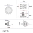 thumbnail image 3 of DIY Pickup Selector Potentiometers Wiring Diagram for Guitar Ukulele Replacement Parts, 3 of 8