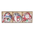 thumbnail image 1 of Bewildely Conjunto de decoraciones para árboles de Navidad Diseño de escena tradicional interesante Artesanía de Colgantes de Navidad Accesorios Kits de decoración para fiestas Muñeco de nieve Bewildely HA070061-03, 1 of 1