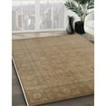 thumbnail image 3 of Ahgly Company Machine Washable Indoor Rectangle Industrial Modern Bullet Shell Brown Area Rugs, 6' x 9', 3 of 7