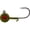 OLIVE, variant on Northland Tungsten Panfish 1/16oz Round Ball Jighead #6 Super-Glo Pinky