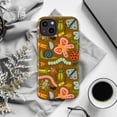 thumbnail image 6 of Playful Bug Pattern Phone Case, Colorful Insects and Caterpillars Design iPhone Cover, Nature-Inspired Artistic Protective Case for iPhone 17 16 15 14 13 12 11 Plus Pro Max Mini, 6 of 6