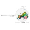 thumbnail image 3 of WIRESTER Large 3 inch Acrylic Ready to Hang Ornament, Hanging Ornaments for Christmas Tree Holidays Party Home Office Xmas Tree Decoration Gift - Budgie Parakeet Bird, 3 of 7