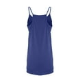 thumbnail image 6 of QATAINLAV Womens Casual Athletic Dresses Built in Shorts with Pockets Summer Sleeveless Tennis Workout Romper Vacation Beach Outfits, Blue, M, 6 of 8