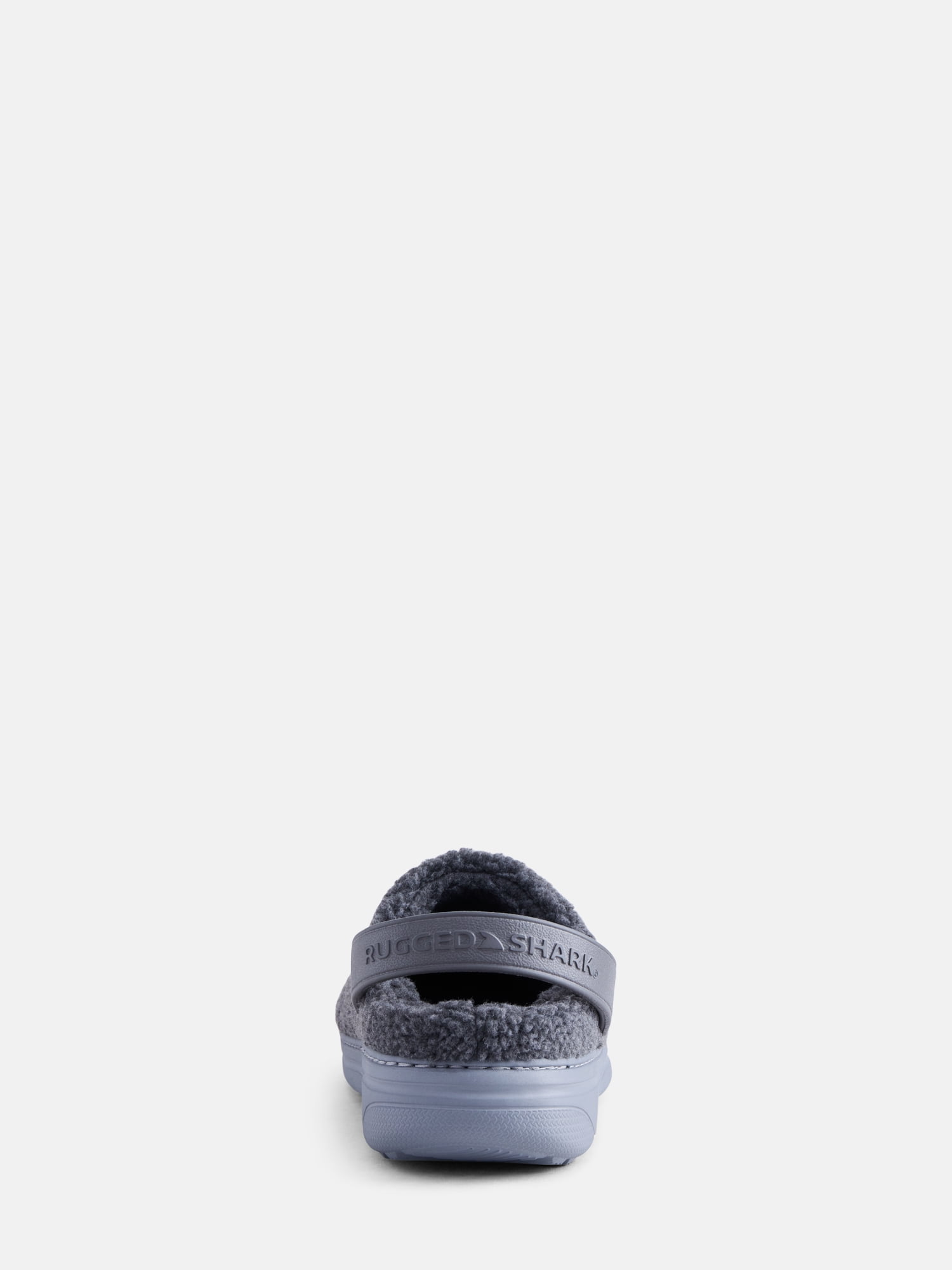 Rugged Shark Men's Faux Shearling Clogs