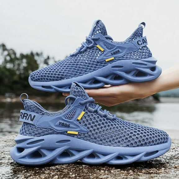 Men's Water Shoes: Fast Dry Swim Shoes for Men & Women, Anti-Slip Barefoot Shoes for Beach, Hiking, Diving