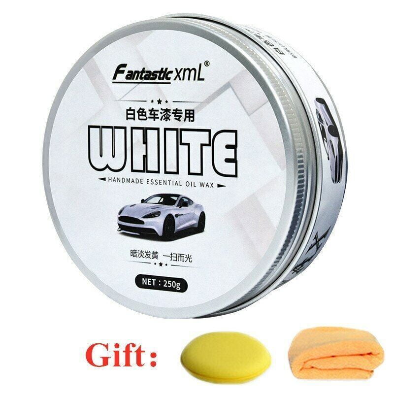 250g Car Wax Polish Crystal Plating Set Hard Glossy Carnauba Paint Care