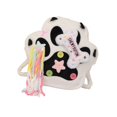 thumbnail image 4 of Mochila de peluche de dibujos animados, suave, versátil, informal, bolsa de juguete para niñas, bolsa portátil para estudiantes Negro, 4 of 9