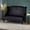 Black, variant on Raisin Velvet Loveseat 50" Modern Glam Wingback 2-Seater Sofa with Button-Tufted Stitch, Plush Velvet, Living Room Accent Chair