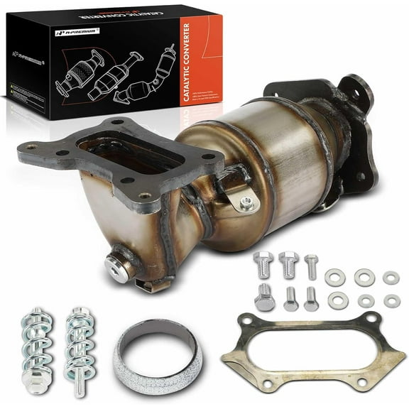 A-Premium Catalytic Converter Kit Direct-Fit Compatible with Honda CR-V CRV 2010-2011 2.4L, EPA Compliant, Replace# 18190REZA00