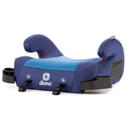 Diono Solana 2 XL Backless Booster Car Seat, Dual LATCH Connectors, Lightweight Belt-Positioning Booster, 40-120 lbs, 8 Years One Booster Seat, Blue
