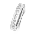 thumbnail image 2 of 9k White Gold 4mm Soft Court Comfort Women Diamond Wedding Band/Ring Brilliant Cut 0.26 Carat H - PK1, 2 of 2