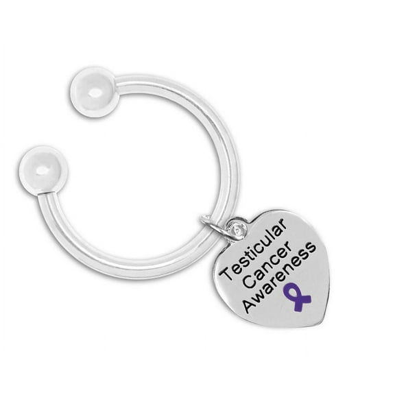 Testicular Cancer Awareness Keychain