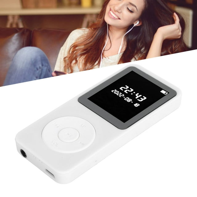 MP3 Player, Portable Music Player With BT 5.0, 1.77in LCD Screen, Built In Speaker, , Voice Recorder, Alarm Clock, E Book, Photo Viewer