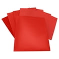 thumbnail image 3 of School Smart 2019637 Heavyweight Two-Pocket Poly Folder, Red - Pack of 25, 3 of 8