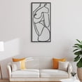 thumbnail image 3 of Arte De Pared Femenino Gloria Mujeres desnudas pintura moderno dibujo lineal C, 3 of 9