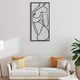 thumbnail image 3 of Impresiones artísticas de pared femeninas estéticas enmarcadas, dibujo lineal moderno, póster abstracto C, 3 of 9