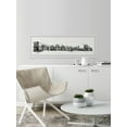 thumbnail image 3 of Marmont Hill Black Brooklyn Framed Wall Art, 10" x 30", 3 of 6