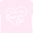 thumbnail image 4 of Inktastic I Love My Oma and Opa in White Chalk Heart Boys or Girls Toddler T-Shirt, 4 of 5