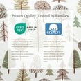 thumbnail image 4 of Great Bay Home Lodge Flannel Sheet Set - 100% Turkish Cotton - Double Brushed (Queen, Snowy Forest), 4 of 6