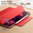 thumbnail image 5 of JETech Magnetic Case for iPad Air 11-Inch M2 (2024), iPad Air 5/4 (2022/2020 5th/4th 10.9-Inch), iPad Pro 11 (2018), Magnetic Attachment, Slim Tablet Cover (Red), 5 of 6