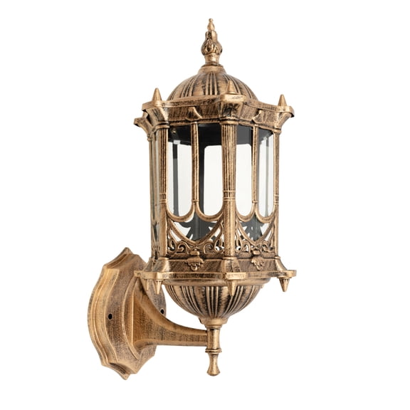 Retro Distressed Outdoor Wall Light, Exterior Wall Light Fixture Lantern Sconce Garden Porch Light