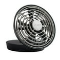 thumbnail image 2 of Treva 5" Portable Battery Powered, USB Powered or AC Powered Desktop Fan, Blue, 2 of 3