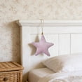 thumbnail image 1 of Set de colgantes decorativos en forma de estrella con tela para decoración del hogar, decoraciones de fiesta o regalo – pack de 5 para cumpleaños, fiestas y inauguración de casa, 1 of 6
