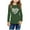 Army Green, variant on Girls Pretty Heart Print Long Sleeve Shirts Cute Chucky Tops Kids T Shirt Stylish Blouses Holiday Gift Finder