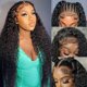 thumbnail image 1 of Pelucas Wingirl HD Deep Wave con encaje frontal de 180 densidades, color natural, 1 of 6