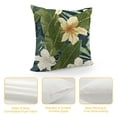 thumbnail image 4 of Spring Floral Throw Pillow Covers Green Pillow Cases Flower Decorative Cushion Cases for Sofa Couch, 4 of 5