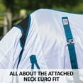 thumbnail image 5 of Schneiders Soft Interlock Mesh II Fly Sheets | Horse Attached Neck Euro Bellyband | White | 82, 5 of 9