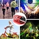 thumbnail image 3 of 4 Uds brazaletes luminosos pulseras de banda reflectante USB para correr al aire libre deporte, 3 of 7