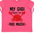 thumbnail image 4 of Inktastic My Gigi Loves Me Grandkids Boys or Girls Toddler T-Shirt, 4 of 5