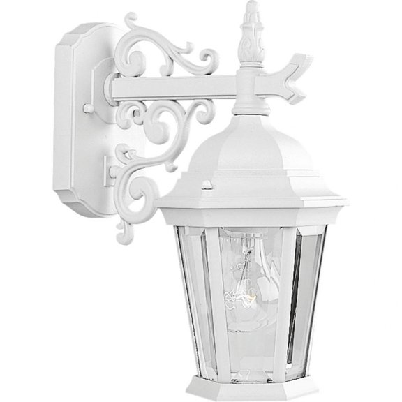 P5682-30-Progress Lighting-Welbourne - Outdoor Light - 1 Light in Traditional style - 6.25 Inches wide by 13.06 Inches high-Textured White Finish