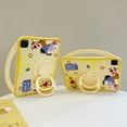 thumbnail image 3 of Cartoon Cute Tablet Case For iPad Mini 1 2 3 4 5 6 7 Air 11 6 Pro 10.2 10.9 inch iPad Air 11inch M3 (2025) Silicone Cute Winnie Pooh 360° Rotating Bracket  Tablet Cover, 3 of 5