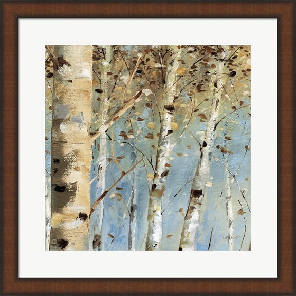 White Forest IV by Lisa Audit, Framed Wall Art, 19.75W x 19.75H