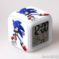 thumbnail image 3 of Admira el despertador Sonic The Hedgehog Sonic The Sonic Boy, creativo, para estudiantes, 8 x 8 x 8 cm, con luz LED, pantalla de hora, semana y mes, 3 of 5