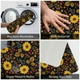thumbnail image 3 of Disketp Fall Daisy Leaf Mat for Front Door Outside - Doormat Outdoor Entrance - Welcome Mats Outdoor,Outside Entry and Outdoor Entrance 16''x24'', 3 of 7