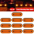 thumbnail image 3 of 12V-24V Marqueur Latéral de Liquidation Lumière Ambre Rouge Blanc Camion Remorque Chaude R4P9, 3 of 9