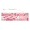 thumbnail image 2 of 104 Keys Wired Keyboard, Colorful Computer Keyboard, Multimedia Function Keys, Gaming Keyboard For  XP 7 8 10 11, For OS X,, 2 of 8