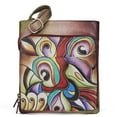 thumbnail image 1 of Sishka Sac Bandoulière, Épaule et Sling pour Femmes, Abstrait Peint à la Main avec Poche Zippée avant – Sac en Cuir Élégant pour le Travail, les Voyages et l'Usage Quotidien, 1 of 6